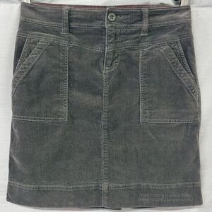 The North Face Corduroy Casual Pencil Skirt